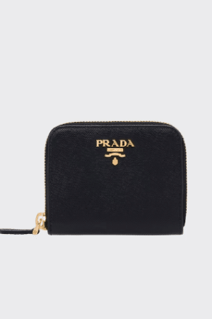 [프라다] 사피아노 메탈 로고 카드 지갑 1MM268_QWA_F0002