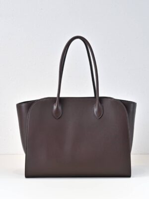 [더 로우] 말로(Marlo) 14 가죽 백 브라운 W1800L72B