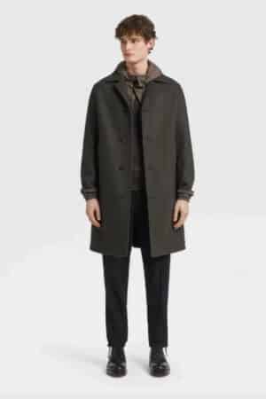 [제냐] 후드 코트