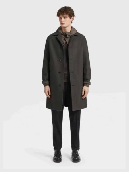 [제냐] 후드 코트