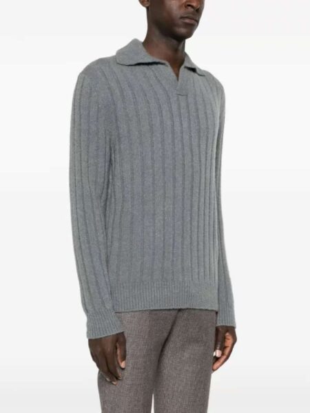 [브리오니] 청키 니트 폴로 (2 COLORS)