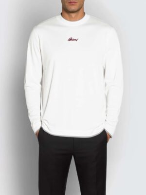 [브리오니] 코튼 크루넥 스웻 셔츠 (3 COLORS)