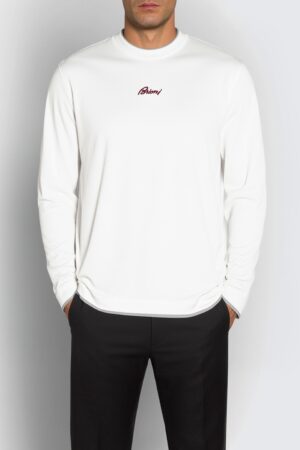 [브리오니] 코튼 크루넥 스웻 셔츠 (3 COLORS)