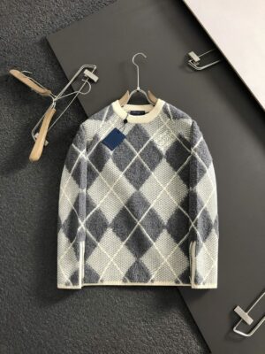 [루이비통] 아가일 자카드 테리 풀오버