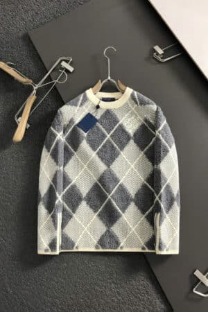 [루이비통] 아가일 자카드 테리 풀오버