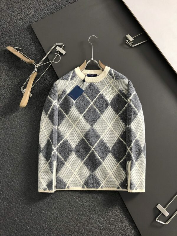 [루이비통] 아가일 자카드 테리 풀오버