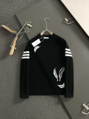 [톰브라운] 4-바 페더 밀라노 립 스웨터