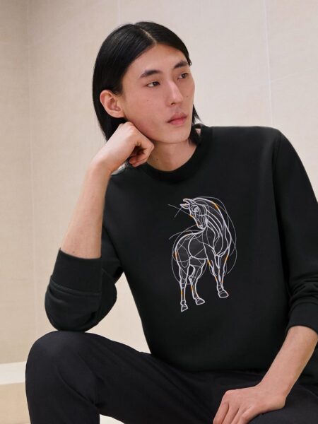 [에르메스] 슈발 앙 뀌르 스웻 셔츠 (2 COLORS)