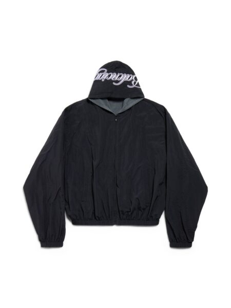 [발렌시아가] 커시브 리버서블 트랙수트 재킷 857733TTO041000