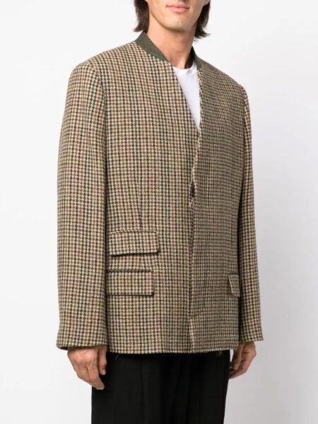 [메종마르지엘라] 하운드투스 체크 블레이져 자켓