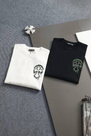 [크롬하츠] 드리핑 크로스 티셔츠 (2 COLORS)