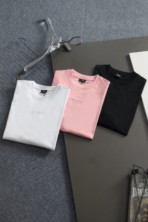 [펜디] 엠보스 로고 코튼 티셔츠 (3 COLORS)