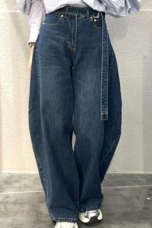 [사카이] 2026 봄신상 -커브드 청바지