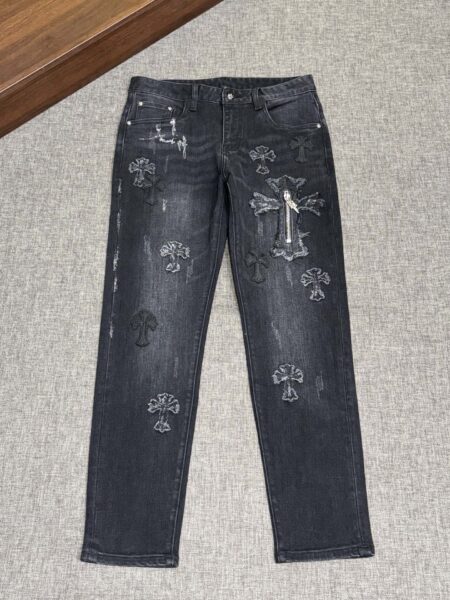 [크롬하츠] 십자가 패치 데님