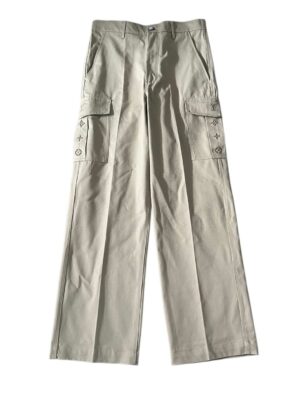 [루이비통] 모노그램 자수 와이드 카고 팬츠