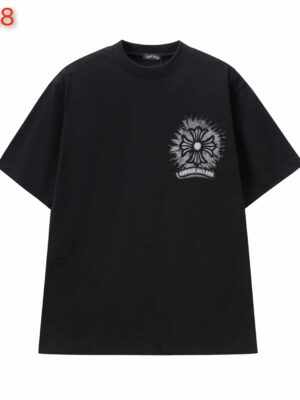 [크롬하츠] 플러스 크로스 반팔 티셔츠 (2 COLORS)