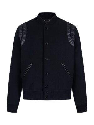 [생로랑] 테디 바시티 봄버 재킷