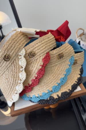 [구찌] 라피아 바이저(4 COLORS)