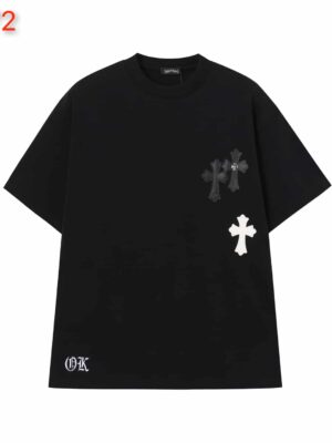 [크롬하츠] 크로스 티셔츠 (2 COLORS)