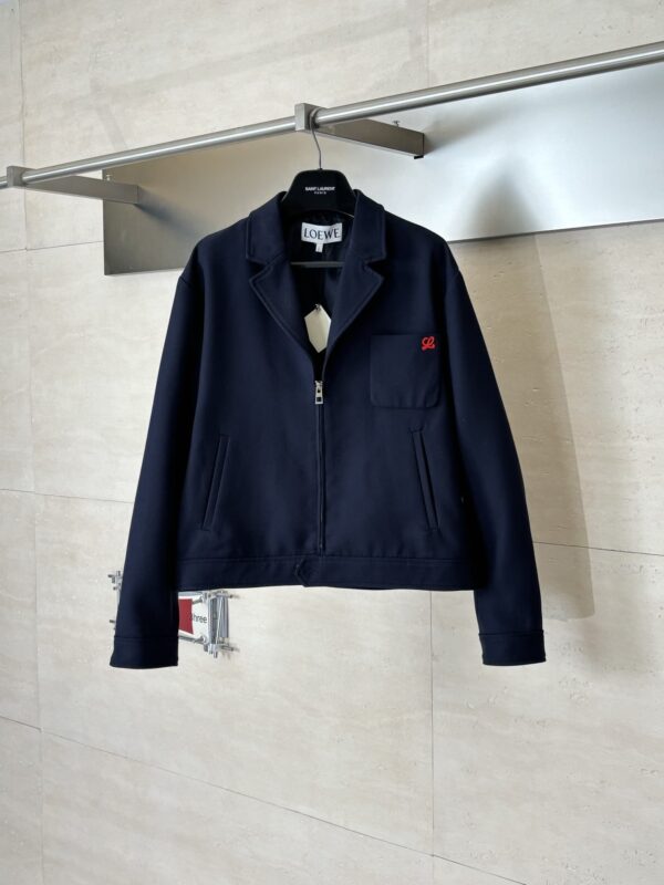 [로에베] 울 지퍼 재킷