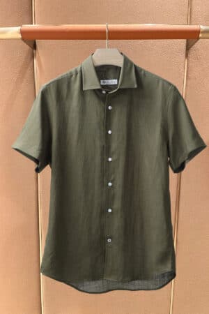 [로로피아나] 린넨 반팔 셔츠 ( 4 COLORS)