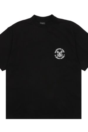 [발렌시아가] 면 로고 티셔츠 (2 COLORS)