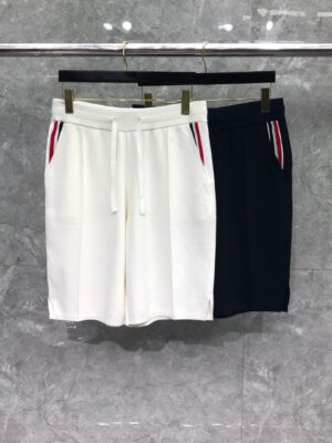 [톰브라운] 포켓 스트레치 비스코스 트레이닝 쇼츠 ( 2 COLORS)