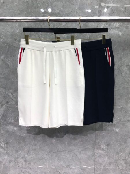 [톰브라운] 포켓 스트레치 비스코스 트레이닝 쇼츠 ( 2 COLORS)