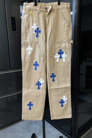 [크롬하츠] 크로스 데님 팬츠