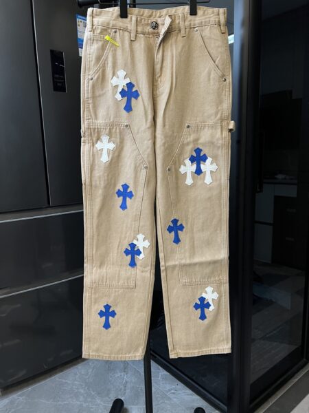 [크롬하츠] 크로스 데님 팬츠