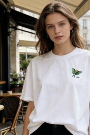 [디올] 루나 모스 자수 반팔 티셔츠 (3 COLORS)