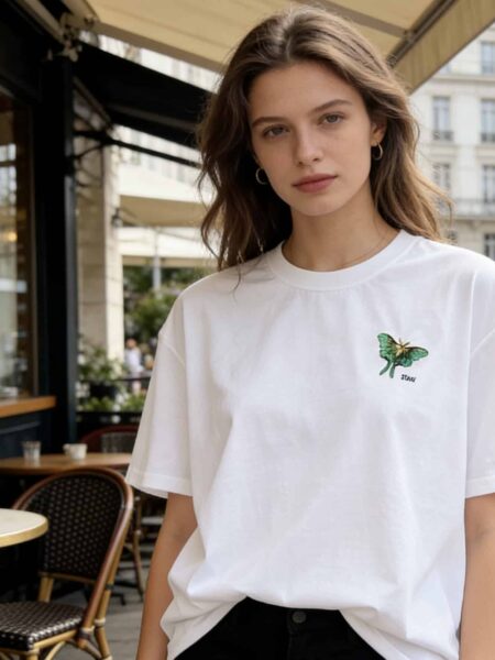 [디올] 루나 모스 자수 반팔 티셔츠 (3 COLORS)