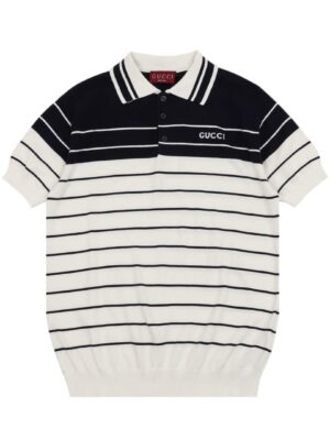 [구찌] 스트라이프 폴로 셔츠