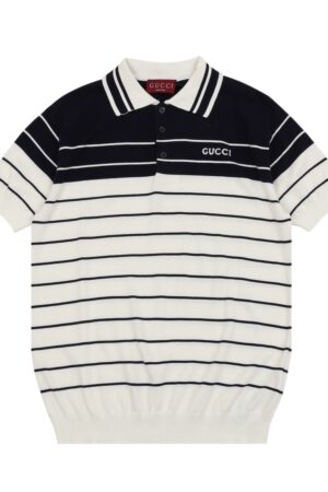 [구찌] 스트라이프 폴로 셔츠