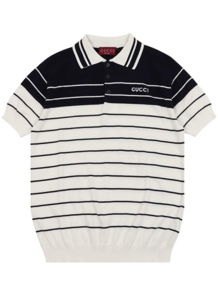 [구찌] 스트라이프 폴로 셔츠