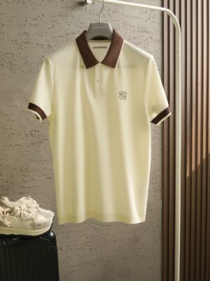 [로에베] 애너그램 콘트라스트 칼라 폴로 셔츠(2 COLORS)