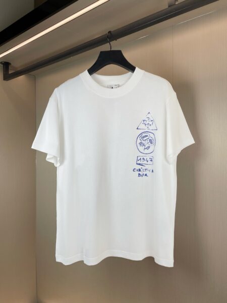 [디올] 디올 & 힐튼 넬 코튼 티셔츠