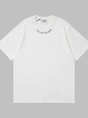 [메종 마르지엘라]  면 반팔 티셔츠 ( 2 COLORS)