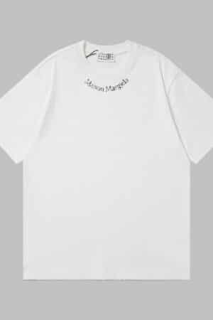 [메종 마르지엘라]  면 반팔 티셔츠 ( 2 COLORS)