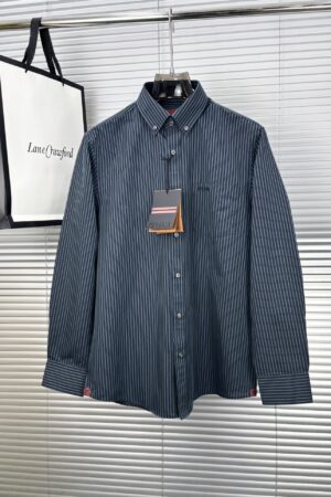 [제냐] 비즈니스 캐주얼 스트라이프 셔츠 레귤러핏 (2 COLORS)