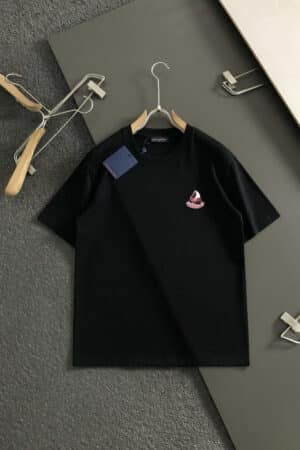 [루이비통] 보트 자수 디테일 코튼 반팔 티셔츠