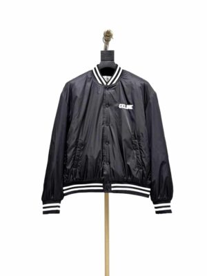 [셀린느] 루즈핏 나일론 테디 자켓