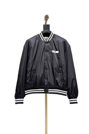[셀린느] 루즈핏 나일론 테디 자켓