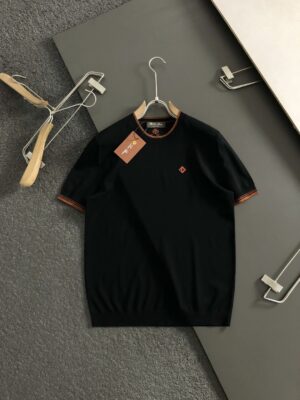 [로로피아나] 코튼 저지 티셔츠 - LP 다이아몬드 로고