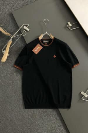 [로로피아나] 코튼 저지 티셔츠 - LP 다이아몬드 로고