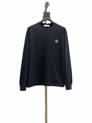 [스톤 아일랜드] 로고 패치 스웨트셔츠