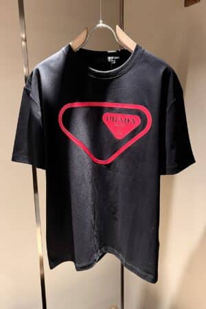 [프라다] 로고 프린트 반팔 티셔츠 ( 2 COLORS)