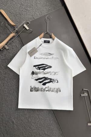 [발렌시아가] 프린트 반팔 티셔츠 ( 2 COLORS)