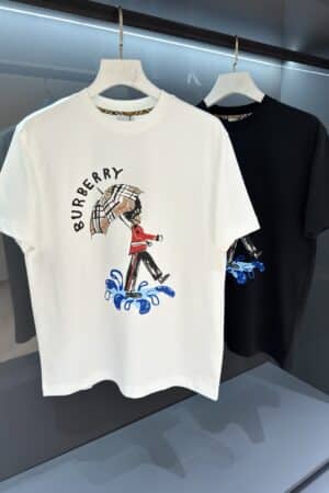 [버버리] 런던 가드 코튼 티셔츠 (2 COLORS)