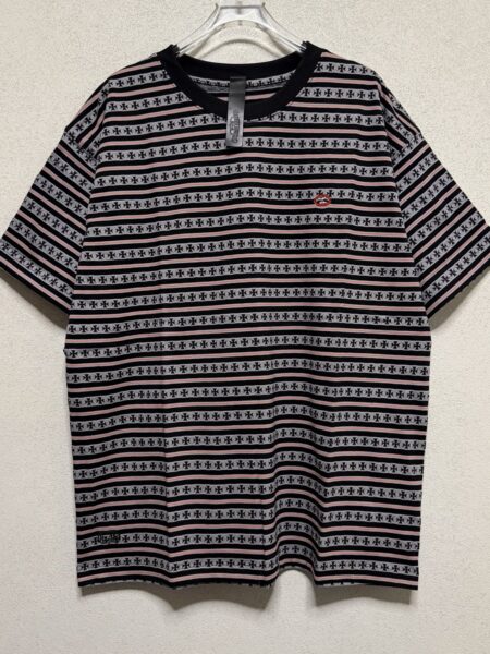 [크롬하츠] 매티보이 와이낫 스트라이프 크로스 티셔츠